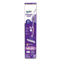 Swiffer® Power Mop, 15.4 x 5.3 White/Purple Cloth Head, 26