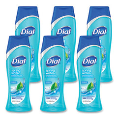 Dial® Spring Water® Body Wash, Spring Water Scent, 16 oz, 6/Carton
