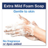 Tork® Extra Mild Foam Soap, Unscented, 1 L Refill, 6/Carton Foam Soap Refills - Office Ready