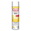 Claire® Spray Q Disinfectant, Lemon Scent, 17 oz Aerosol Spray, Dozen Disinfectants/Sanitizers - Office Ready