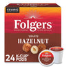 Folgers® Toasty Hazelnut Coffee K-Cups®, 24/Box Coffee K-Cups - Office Ready