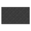 Apache Mills® Ecomat Crosshatch Entry Mat, 36 x 60, Charcoal Wiper Mats - Office Ready