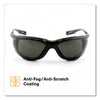 3M™ Virtua™ CCS Protective Eyewear with Foam Gasket, Black/Gray Plastic Frame, Gray Polycarbonate Lens Wraparound Safety Glasses - Office Ready