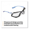 3M™ Virtua™ CCS Protective Eyewear with Foam Gasket, Blue Plastic Frame, Clear Polycarbonate Lens Wraparound Safety Glasses - Office Ready