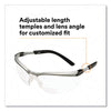 3M™ BX™ Molded-In Diopter Safety Glasses, 2.5+ Diopter Strength, Silver/Black Frame, Clear Lens Wraparound Magnifier Safety Glasses - Office Ready