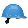 3M™ SecureFit™ H-Series Hard Hats, H-700 Cap with UV Indicator, 4-Point Pressure Diffusion Ratchet Suspension, Blue Hard Hats - Office Ready