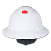 3M™ SecureFit™ H-Series Hard Hats, H-800 Hat with UV Indicator, 4-Point Pressure Diffusion Ratchet Suspension, White Hard Hats - Office Ready