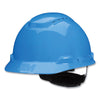 3M™ SecureFit™ H-Series Hard Hats, H-700 Vented Cap with UV Indicator, 4-Point Pressure Diffusion Ratchet Suspension, Blue Hard Hats - Office Ready