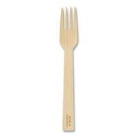 World Centric® Bamboo Cutlery, Fork, 6.7