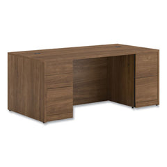 HON® 10500 Series™ Double Pedestal Desk, Left: Box/Box/File, Right: File/File, 72" x 36" x 29.5", Pinnacle