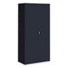 OIF Storage Cabinets, 5 Shelves, 36" x 18" x 72", Black Office & All-Purpose Storage Cabinets - Office Ready