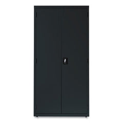 OIF Storage Cabinets, 5 Shelves, 36" x 18" x 72", Black