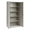 OIF Storage Cabinets, 5 Shelves, 36" x 18" x 72", Light Gray Office & All-Purpose Storage Cabinets - Office Ready