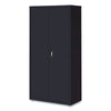 OIF Storage Cabinets, 5 Shelves, 36" x 18" x 72", Black Office & All-Purpose Storage Cabinets - Office Ready