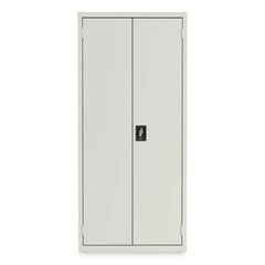 OIF Storage Cabinets, 3 Shelves, 30" x 15" x 66", Light Gray