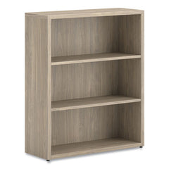 HON® 10500 Series™ Laminate Bookcase, Three Shelves, 36" x 13" x 43.75", Kingswood Walnut