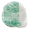 Dart® Famous Service® Impact Plastic Dinnerware, 3-Compartment, 9" dia, White, 125/Pack, 4 Packs/Carton Plates, Plastic - Office Ready