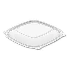 Dart® PresentaBowls® Pro™ Clear Square Bowl Lids, 8.5 x 8.5 x 0.5, Clear, Plastic, 63/Bag, 4 Bags/Carton