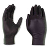 AMMEX® Professional Nitrile Exam Gloves, Powder-Free, 3 mil, Medium, Black, 100/Box, 10 Boxes/Carton Exam Gloves, Nitrile - Office Ready