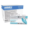 AMMEX® Professional Nitrile Exam Gloves, Powder-Free, 3 mil, Small, Light Blue, 100/Box, 10 Boxes/Carton Exam Gloves, Nitrile - Office Ready