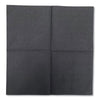 Morcon Tissue Morsoft® Beverage Napkins, 2-Ply, 9 x 9.5, Black, 1,000/Carton Beverage/Cocktail Napkins - Office Ready