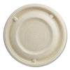 World Centric® Fiber Lids for Bowls, 4.7" dia, Paper, 500/Carton Takeout Food Containers - Office Ready