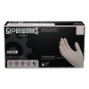GloveWorks® by AMMEX® Latex Disposable Gloves, Powder-Free, 4 mil, Medium, Ivory, 100 Gloves/Box, 10 Boxes/Carton Disposable Work Gloves, Latex - Office Ready