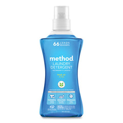 Method® Laundry Detergent, Fresh Air Scent, 53.5 oz Bottle, 4/Carton