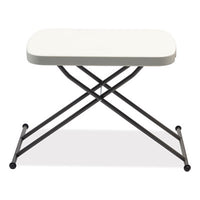 Alera® Height-Adjustable Personal Folding Table, Rectangular, 26.63