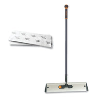 Diversey™ EasyMop Single-use Microfiber Mop, 16 x 5.3, 10/Carton Wet/Dry Mop Head Pads - Office Ready