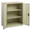 OIF Storage Cabinets, 3 Shelves, 36" x 18" x 42", Putty Office & All-Purpose Storage Cabinets - Office Ready