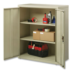 OIF Storage Cabinets, 3 Shelves, 36" x 18" x 42", Putty