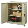 OIF Storage Cabinets, 3 Shelves, 36" x 18" x 42", Putty Office & All-Purpose Storage Cabinets - Office Ready