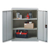 OIF Storage Cabinets, 3 Shelves, 36" x 18" x 42", Light Gray Office & All-Purpose Storage Cabinets - Office Ready