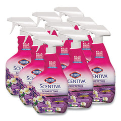 Clorox® Scentiva™ Multi Surface Cleaner, Tuscan Lavender and Jasmine, 32 oz, 9/Carton