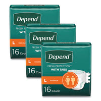 Depend® Incontinence Protection with Tabs, 35