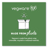 Vegware™ 96-Series Cold Cup, 12 oz, Clear/Green, 1,000/Carton Cold Drink Cups, PLA - Office Ready