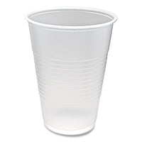 Fabri-Kal® RK Cold Drink Cups, 10 oz, Clear, 100/Sleeve, 25 Sleeves/Carton Cold Drink Cups, Plastic - Office Ready