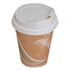 Eco-Products® EcoLid® 25% Recycled Content, White, Fits 8 oz Hot Cups, 100/Pack, 10 Packs/Carton Hot Cup Lids - Office Ready