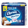 Charmin® Ultra Soft Bathroom Tissue, Mega Roll, Septic Safe, 2-Ply, White, 224 Sheets/Roll, 18 Rolls/Carton High Capacity Roll Bath Tissues - Office Ready
