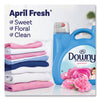 Downy® Liquid Fabric Softener, April Fresh, 140 oz Bottle, 4/Carton Fabric Softeners - Office Ready