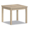 HON® 80000 Series Laminate Occasional Corner Table, 24d x 24w x 20h, Kingswood Walnut Reception & Lounge Tables - Office Ready