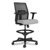 HON® Ignition® 2.0 ReActiv Low-Back Task Stool, 22.88" to 31.75" Seat Height, Flint Seat, Charcoal Back, Black Base Drafting & Task Stools - Office Ready