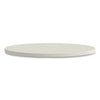 HON® Between™ Round Table Tops, 30" Diameter, Silver Mesh Communal-Work & Training Table Tops - Office Ready