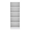 Workspace by Alera® Bookcases, 27.56" x 11.42" x 77.56", White Shelf Bookcases - Office Ready