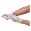 SemperCare® Stretch Vinyl Examination Gloves, Cream, Large, 100/Box Exam Gloves, Vinyl - Office Ready