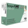 SemperCare® Stretch Vinyl Examination Gloves, Cream, Small, 100/Box Exam Gloves, Vinyl - Office Ready