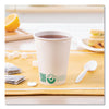 SOLO® Compostable Paper Hot Cups, ProPlanet Seal, 12 oz, White/Green, 1,000/Carton Hot Drink Cups, Paper - Office Ready