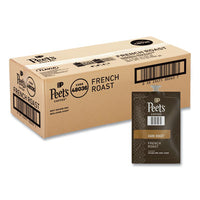 FLAVIA® Peet's® French Roast Coffee Freshpack, French Roast, 0.35 oz Pouch, 76/Carton Coffee Flavia Pouches - Office Ready