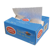 Handy Wacks© Bakery Pick-up Tissue Deli Sheets, 10.75 x 6, 1,000/Box, 10 Boxes/Carton Paper Wrap - Office Ready